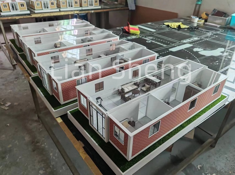 Model Expandable Container House je taký roztomilý.